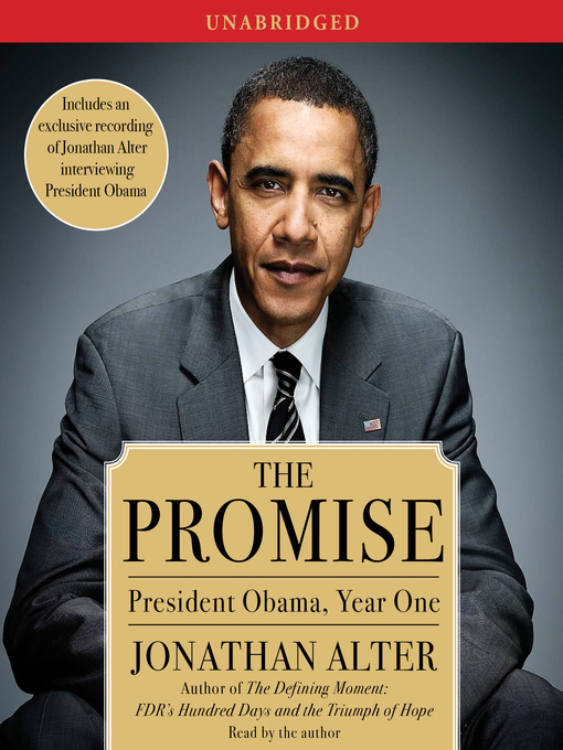 Title details for The Promise by Jonathan Alter - Available